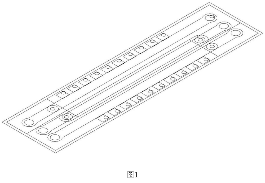 5G信号稳定传输的柔性线路板透视图