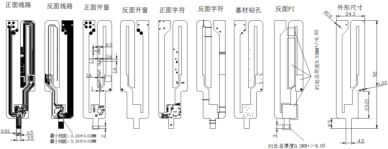 新零售终端NFC近距离无线通讯移动支付组件化柔性线路板模块